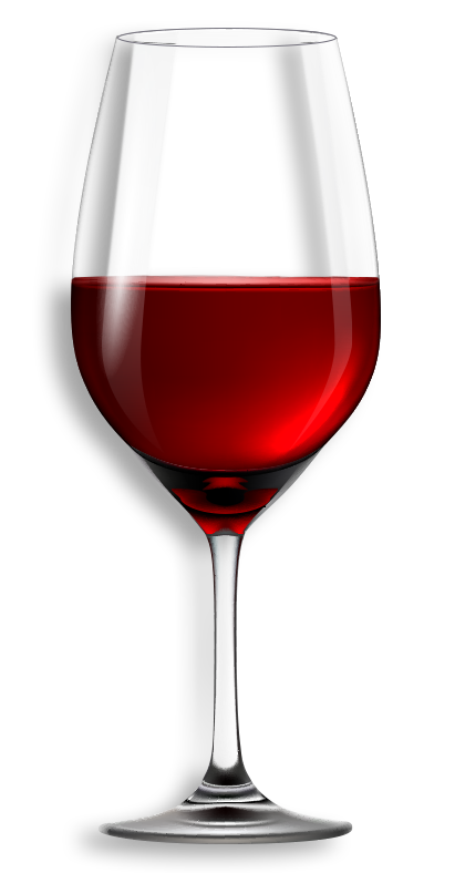Verre de vin rouge