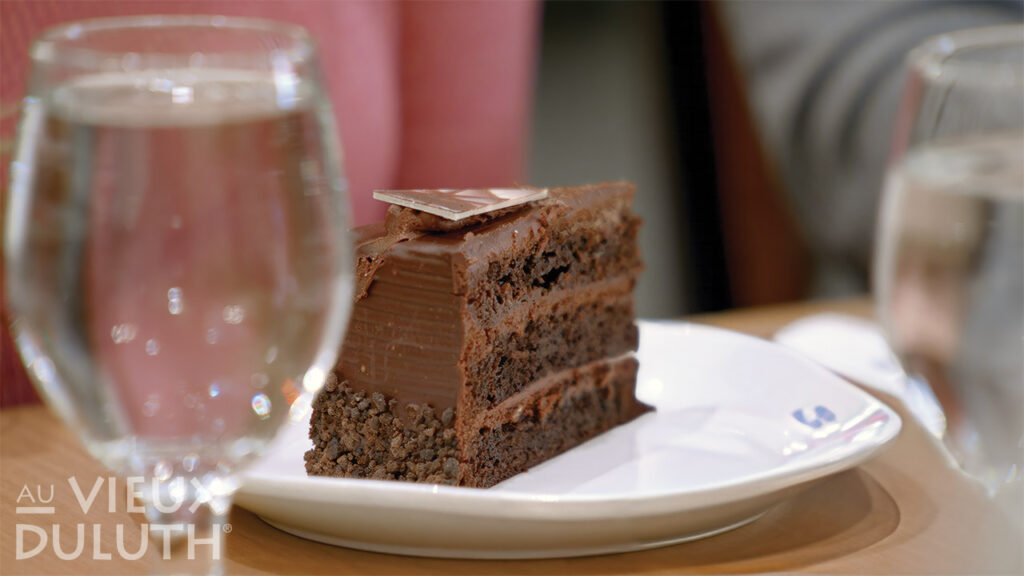 Gâteau double chocolat