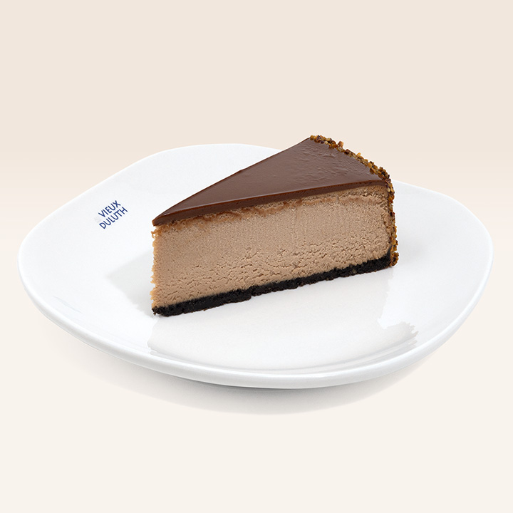 Gâteau au fromage chocolat noisette