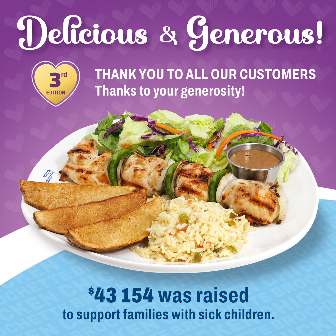 Delicious & Generous Campaign Delicious & Generous Campaign
