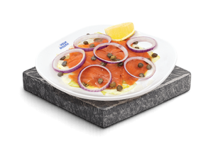 Saumon coho fumé