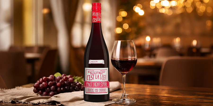 Vin léger et agréable